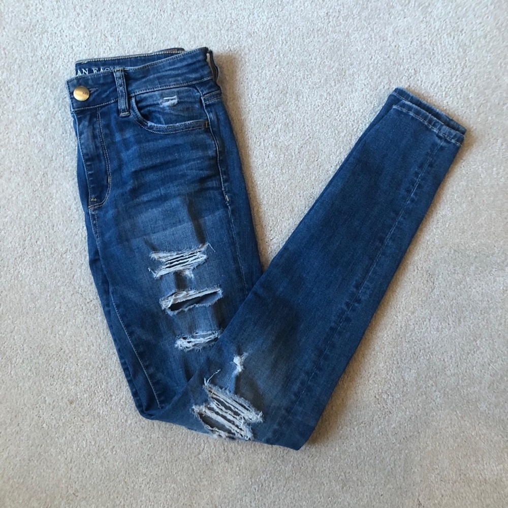 Ripped American Eagle jeans